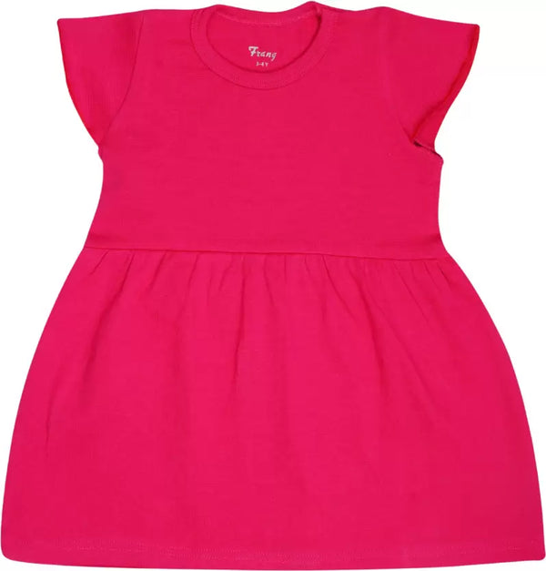 Kids Pure Cotton Pink Color frock