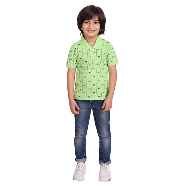 Kids Polo Light green T-shirts