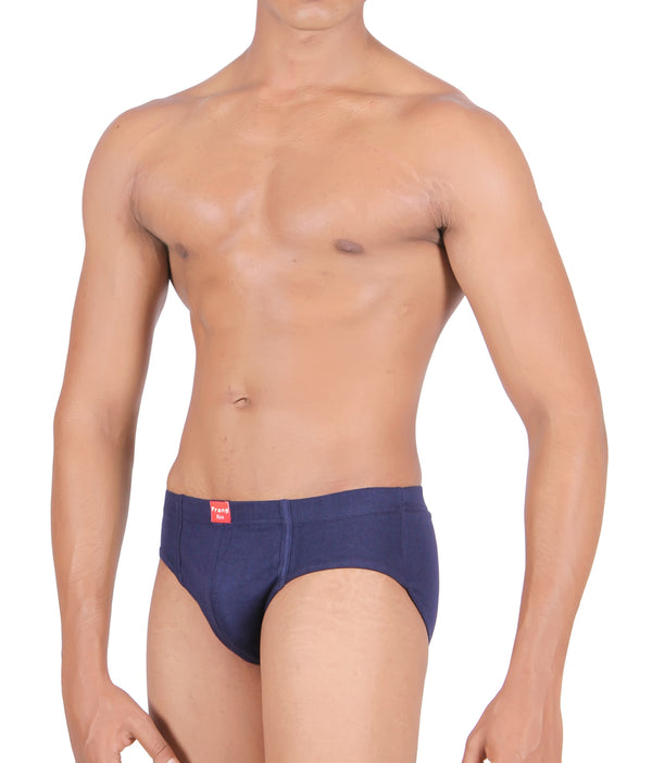 Men's Dark blue Inner Elastic Briefs